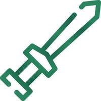 Sword Creative Icon Design vector