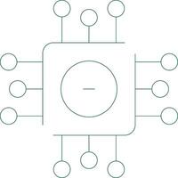 Embedded Devices Creative Icon Design vector