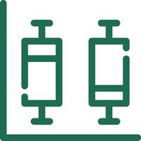 Box And Whisker Creative Icon Design vector