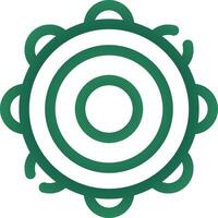 Drum Creative Icon Design vector