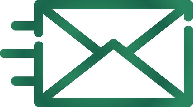 círculo de gradiente de línea vector