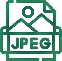 Jpeg Creative Icon Design vector