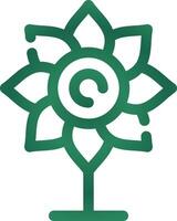 Flower Creative Icon Design vector