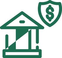 Banking Security Creative Icon Design vector