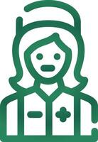 Nurse Creative Icon Design vector