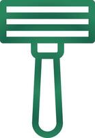 Razor Blade Creative Icon Design vector