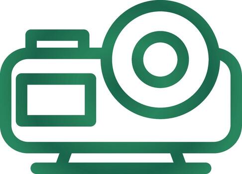 Line Gradient Circle vector