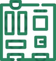 Motherboard Creative Icon Design vector