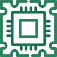 Processor Creative Icon Design vector