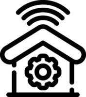 Home Automation Creative Icon Design vector