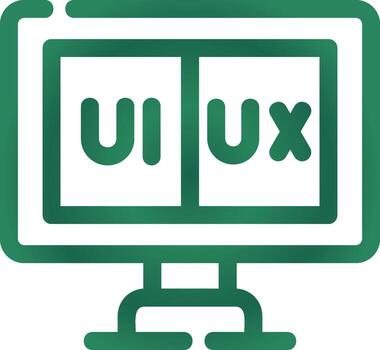 Line Gradient Circle vector