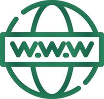 WWW Creative Icon Design vector