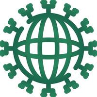 Global Network Creative Icon Design vector