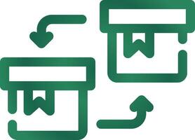 Replacement Creative Icon Design vector