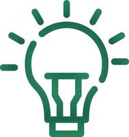 Big Light Creative Icon Design vector