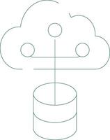 Big Data Creative Icon Design vector