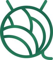 Line Gradient Circle vector