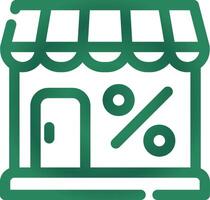 Store Creative Icon Design vector