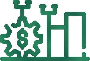 Digital Economy Creative Icon Design vector