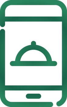 Line Gradient Circle vector