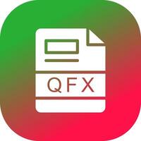 QFX Creative Icon Design vector