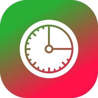 Time Quarter Creative Icon Design vector