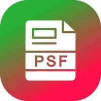 PSF Creative Icon Design vector