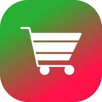 Shopping Cart Creative Icon Design vector