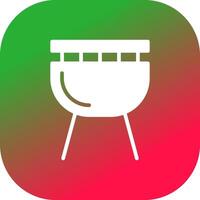 Barbecue Creative Icon Design vector