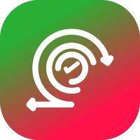 Line Gradient Circle vector