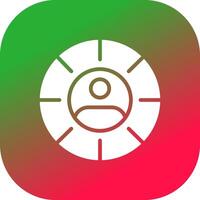 Targeting Creative Icon Design vector