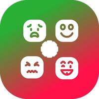 Line Gradient Circle vector