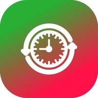 Line Gradient Circle vector