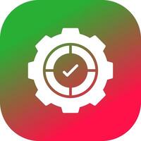 Line Gradient Circle vector