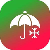 Umbrella Creative Icon Design vector