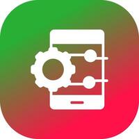 Project Management App Creative Icon Design vector