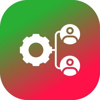 Line Gradient Circle vector