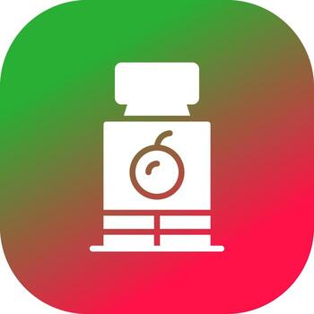 círculo de gradiente de línea vector
