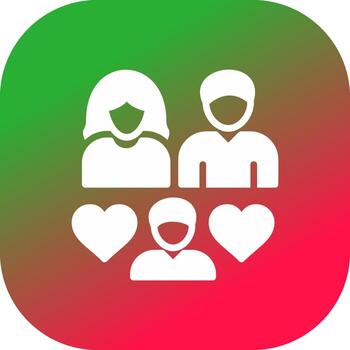 Line Gradient Circle vector