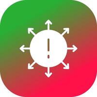 Line Gradient Circle vector