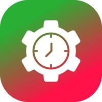 Time Management Creative Icon Design vector