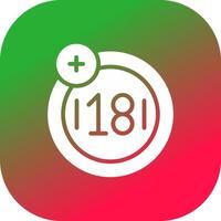 Line Gradient Circle vector