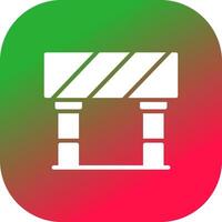 Line Gradient Circle vector