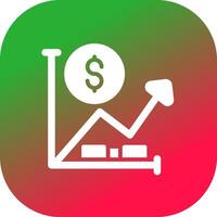 Income Settings Creative Icon Design vector