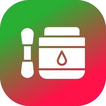 círculo de gradiente de línea vector