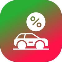 Vehicle Leasing Creative Icon Design vector