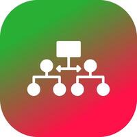 Labeled Hierarchy Creative Icon Design vector