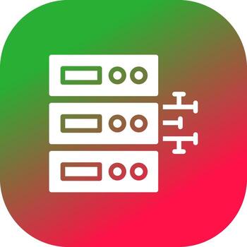 diseño de icono creativo de base de datos vector