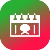 Line Gradient Circle vector