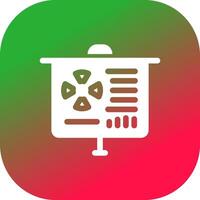 Line Gradient Circle vector